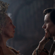 Olivia Colman as Miss Havisham and Fionn Whitehead as Pip in Great Expectations